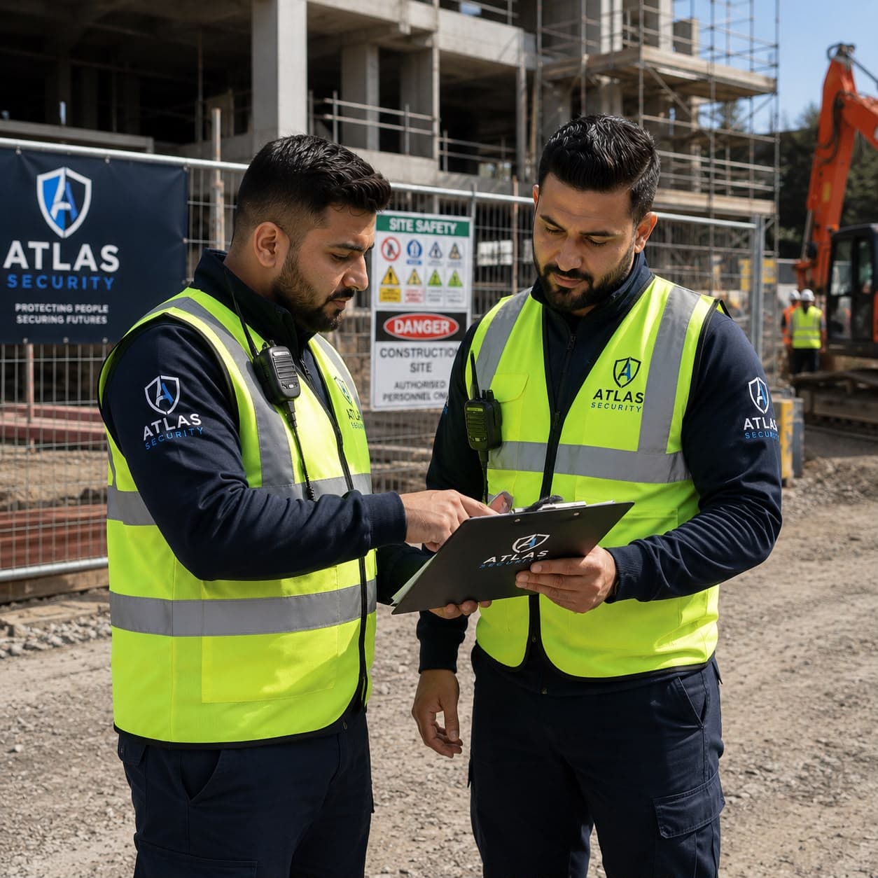 Atlas Security guards on patrol