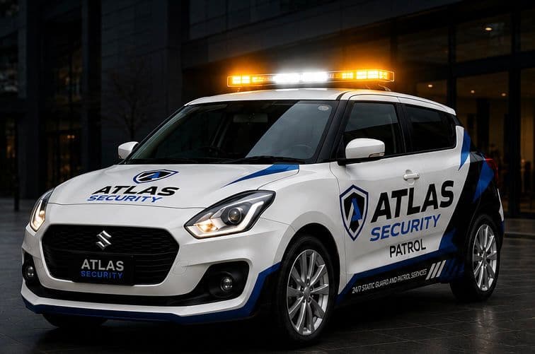 Atlas Security patrol vehicle